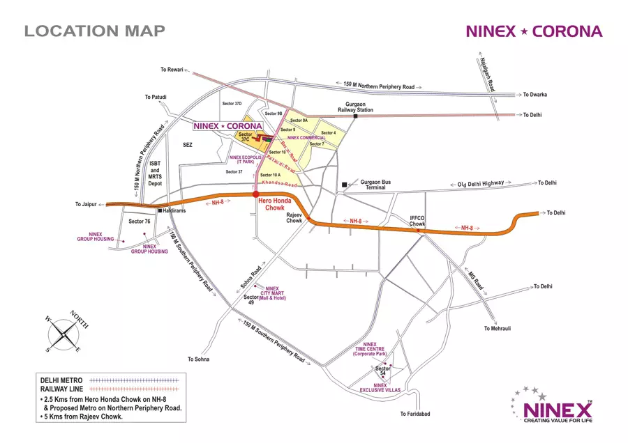 ninex-location-map